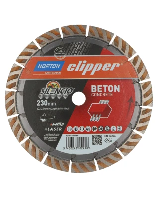 Clipper Extreme Beton Silencio Diamond Blade – 9”/230mm