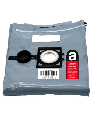 Husqvarna DE35 Asbestos Waste Bag (Pack of 5)