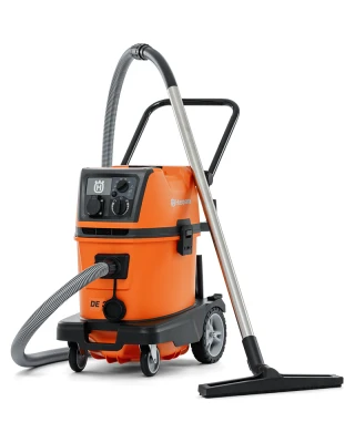 Husqvarna DE35 H-Class Wet & Dry Vacuum Cleaner - 110V