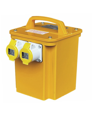 Connexion Standard 3kVA Tool Transformer 2 x 16A - 110V Connexion Standard 3kVA Tool Transformer 2 x 16A - 110V