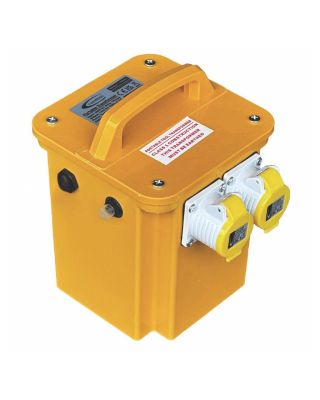 Connexion Standard 3kVA Tool Transformer 2 x 16A - 110V Connexion Standard 3kVA Tool Transformer 2 x 16A - 110V