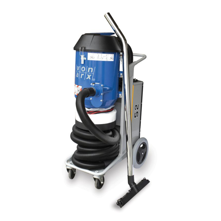 Von Arx S2 H-Class Dust Extractor - 110V Von Arx S2 H-Class Dust Extractor - 110V