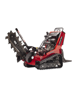 Barreto 2036RTK Stand-On Tracked Trencher - Petrol