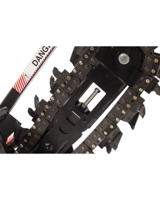 Barreto 2036RTK Stand-On Tracked Trencher - Petrol