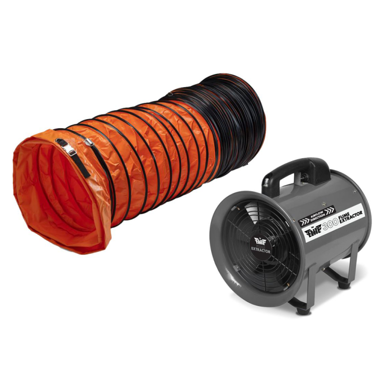Elite EFE300 Fume Extractor with 5m Ducting - 110V Elite EFE300 Fume Extractor with 5m Ducting - 110V