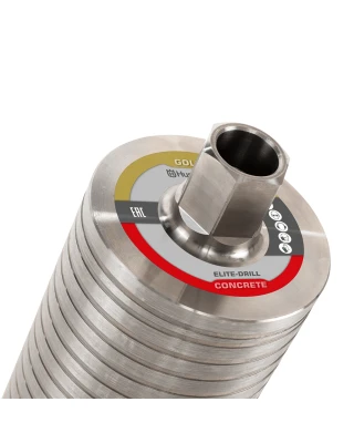 Husqvarna Elite-Drill D20 DRY 1¼” UNC Female Core Bit - 57mm x 300mm Husqvarna Elite-Drill D20 DRY 1¼” UNC Female Core Bit - 57mm x 300mm