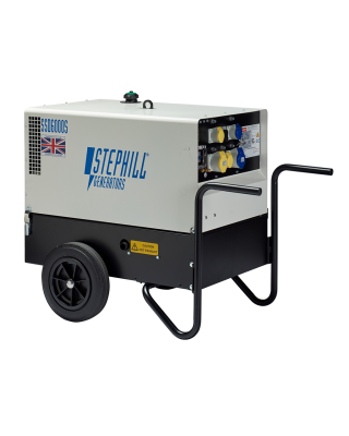 Stephill SG6000S 6.0kVA Generator (Dual-Voltage) - E/S Diesel