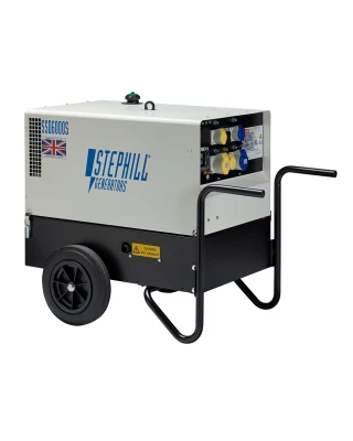 Stephill SG6000S 6.0kVA Generator (Dual-Voltage) - E/S Diesel