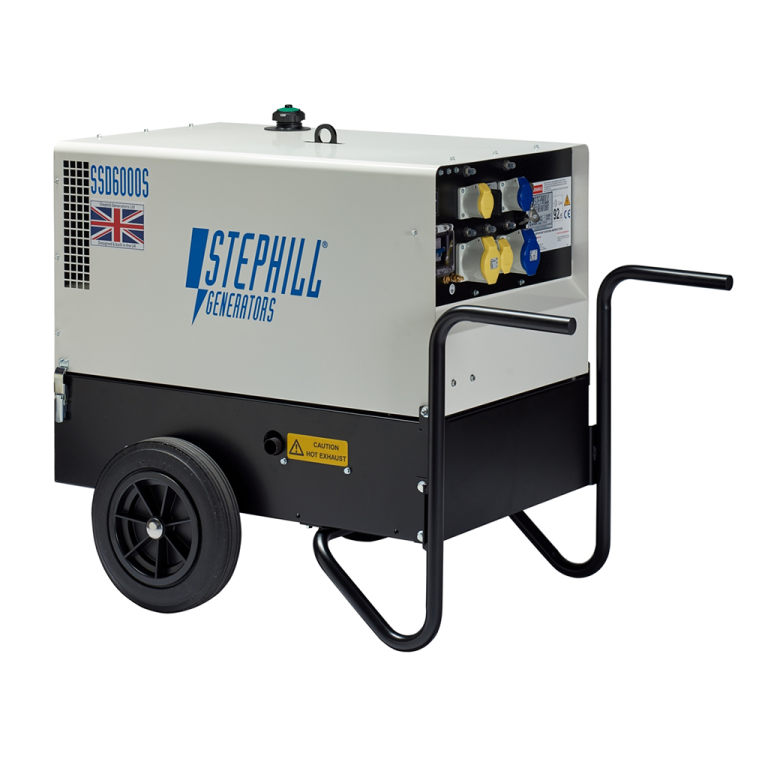 Stephill SG6000S 6.0kVA Generator (Dual-Voltage) - E/S Diesel Stephill SG6000S 6.0kVA Generator (Dual-Voltage) - E/S Diesel