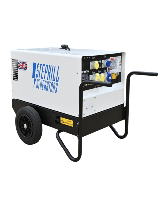Stephill SG6000D 6.0kVA Generator (Dual-Voltage) - E/S Diesel