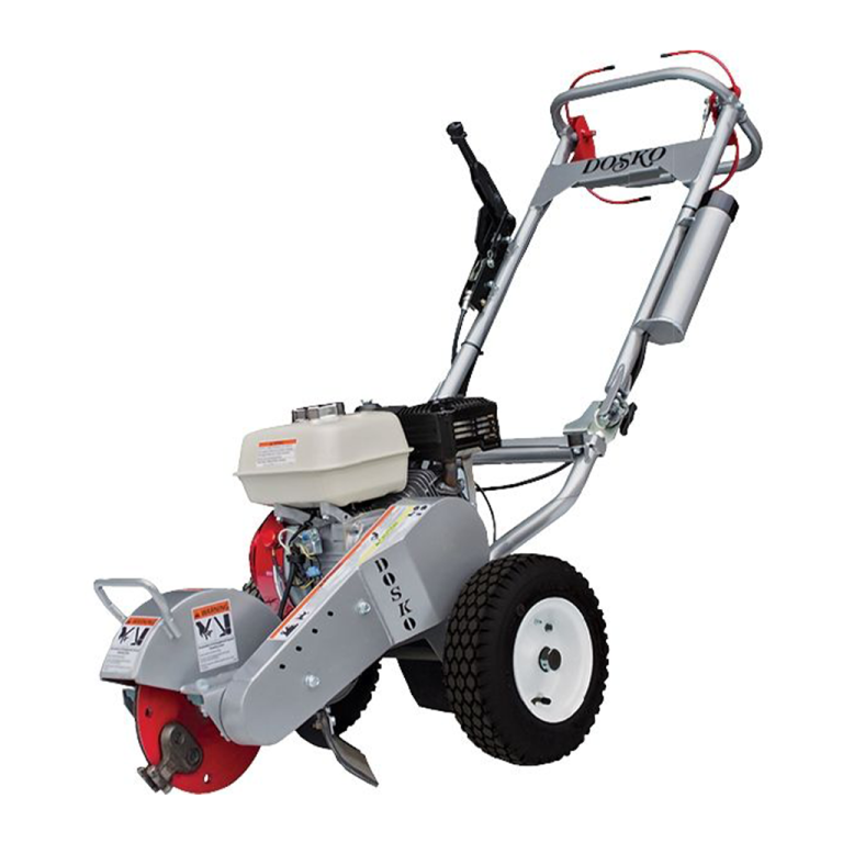 Dosko 200 Mini Stump Grinder - 6Hp Petrol Dosko 200 Mini Stump Grinder - 6Hp Petrol