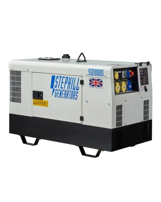 Stephill SSD10000S 10.0kVA Generator (Dual-Voltage) - E/S Diesel
