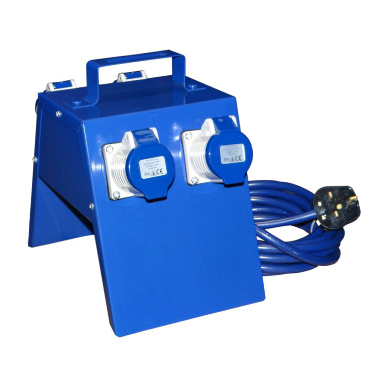 Elite 4-Way 13 Amp Splitter Box with 4 x 16 Amp Sockets - 240V