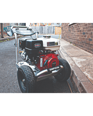 Simpson PRO3800PW Pressure Washer (262 Bar / 3800 PSI) - Petrol Simpson PRO3800PW Pressure Washer (262 Bar / 3800 PSI) - Petrol