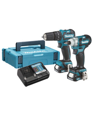 Makita CLX205AJ 12V HP332D + TD111D, DC10WC, BL1020B X2, Case