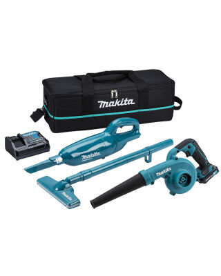 MAKITA CLX247SAX1 12V CL106FD + UB100D, DC10SB,  BL1021B X2, TOOL BAG