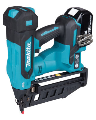 MAKITA DBN601RTJ 18V 16GA BRAD NAILER - 2X 5.0AH BATTS & CHARGER & CASE