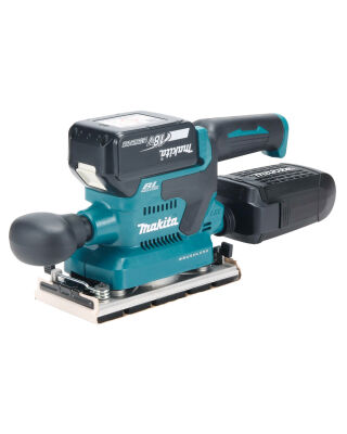 Makita DBO382Z 18V Brushless Finishing Sander - Hook and Loop