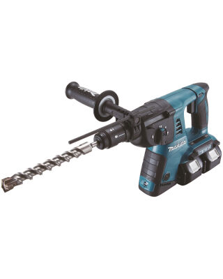 Makita DHR264ZJ Twin 18V SDS-Plus Rotary Hammer 26M & Case