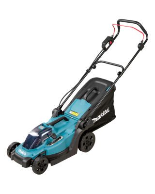 Makita DLM330RT LXT Brushless Lawn Mower 33CM with 1X 5.0AH Battery and DC18RC Charger - 18V Battery