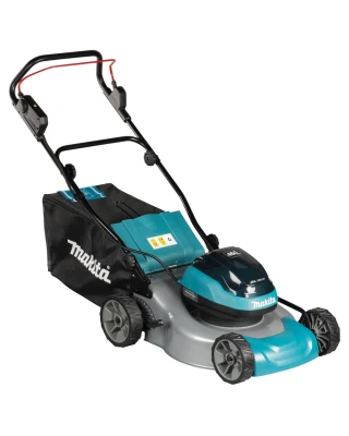Makita DLM466Z LXT Brushless Lawn Mower 46CM - Steel Deck - 36V Battery Makita DLM466Z LXT Brushless Lawn Mower 46CM - Steel Deck - 36V Battery