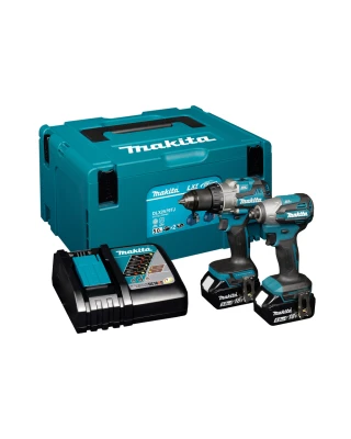 Makita DLX2579TJ 18V Li-ion 2 Pcs Combo Kit (2 X 5.0AH Batteries & Charger)
