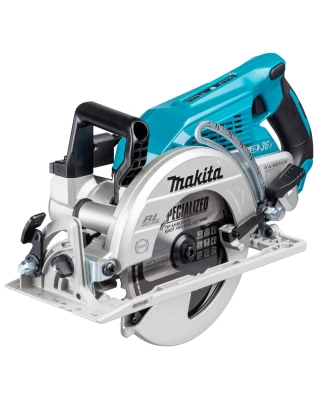 Makita DRS780Z Twin 18V Brushless 185MM Circular Saw - Rear Handle