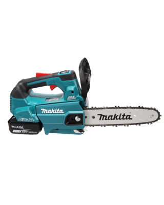 Makita DUC256CZ LXT Brushless 10" Top Handle Chainsaw with Carving Bar - 36V Battery Makita DUC256CZ LXT Brushless 10" Top Handle Chainsaw with Carving Bar - 36V Battery