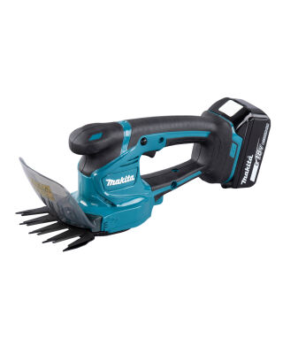 Makita DUM111RTX LXT Grass Shears with Hedgetrimmer Attachment with 1X 5.0AH Battery and DC18RC Charger - 18V Battery