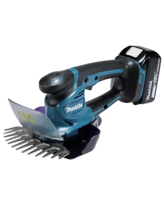 Makita DUM604RTX LXT Grass Shears with Hedgetrimmer Attachment with 1X 5.0AH Battery and DC18RC Charger - 18V Battery