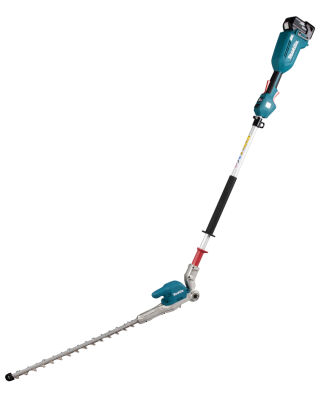 Makita DUN500WZ LXT Brushless Pole Hedge Trimmer (Angle Adjustable Head) - 18V Battery