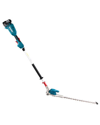 Makita DUN500WRTE LXT Brushless Pole Hedge Trimmer (Angle Adjustable Head) with 2X 5.0AH Batteries and DC18RC Charger - 18V Battery Makita DUN500WRTE LXT Brushless Pole Hedge Trimmer (Angle Adjustable Head) with 2X 5.0AH Batteries and DC18RC Charger - 18V Battery