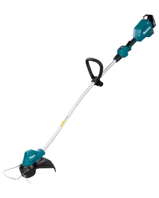 Makita DUR189RT LXT Brushless Linetrimmer 300MM with ADT Mode (Telescopic Shaft) with 1X 5.0AH Battery and DC18RC Charger - 18V Battery