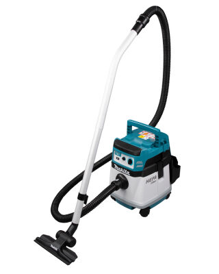 Makita DVC157LZX3 Twin 18V Brushless 15 Litre L-Class Vacuum Cleaner with AWS