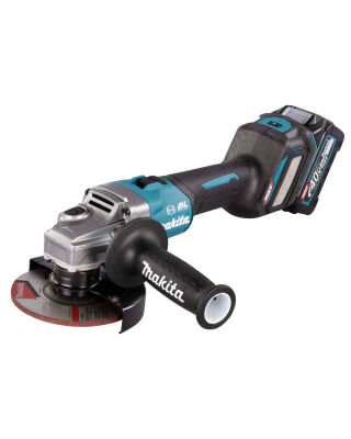 Makita GA023GZ01 40VMAX125MM Angle Grinder - Variable Speed + AWS & Case