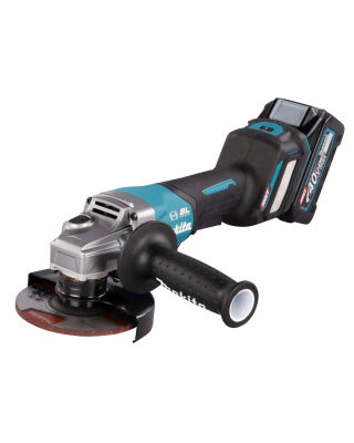 Makita GA029GZ01 40VMAX125MM Angle Grinder - Variable Speed + AWS & Case