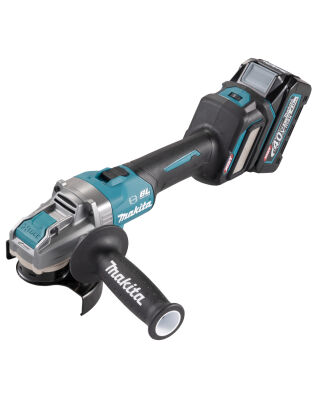 Makita GA040GZ01 40VMAX115MM Angle Grinder -X-LOCK + AWS & Case