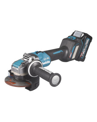 Makita GA041GZ01 40VMAX125MM Angle Grinder - X-LOCK + AWS & Case