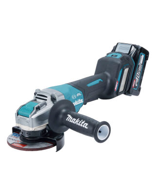 Makita GA043GZ02 40VMAX115MM Angle Grinder -X-LOCK + AWS & Case