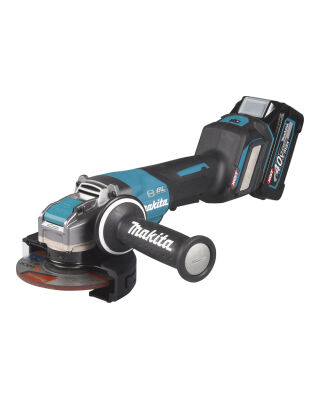 Makita GA044GZ01 40VMAX125MM Angle Grinder -X-LOCK + AWS & Case