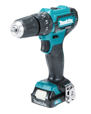 Makita HP333DWAX1 12V Combi Drill - 2X 2.0AH Batts & Standard Charger & Accessory Set