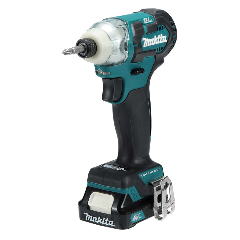 Makita TD111DSAJ 12V Brushless Impact Driver - 2X 2.0AH Batts & Fast Charger in Case