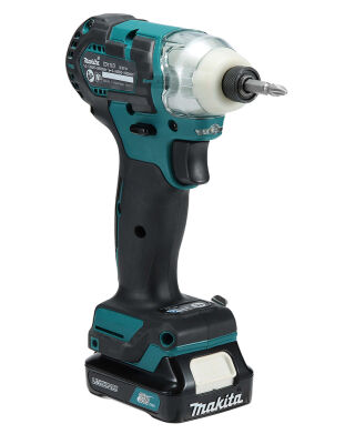 Makita TD111DSAJ 12V Brushless Impact Driver - 2X 2.0AH Batts & Fast Charger in Case