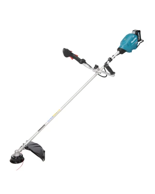 Makita UR013GT206 XGT Brushless Brush Cutter with 2X 5.0AH Battery and DC40RA Charger - 40V Battery