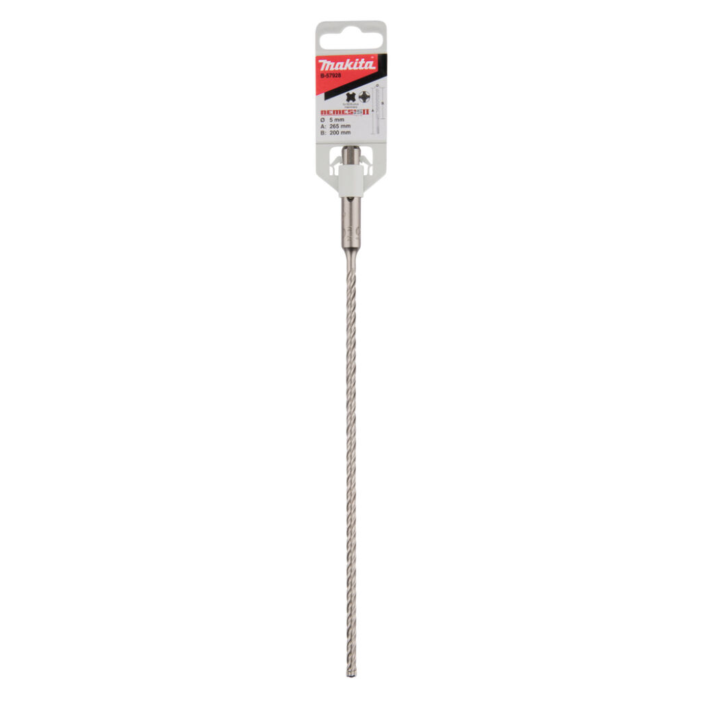 Makita B-57928 Nemesis SDS-PLUS 5MM X 260MM - Red Band UK