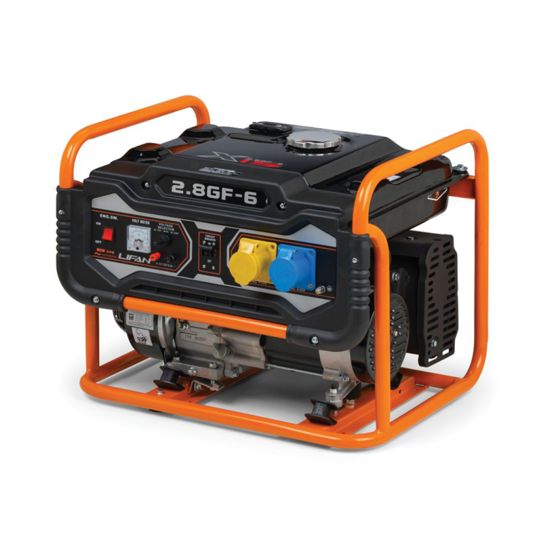 Lifan G2800 3.2kVA Long Run Generator - Petrol Lifan G2800 3.2kVA Long Run Generator - Petrol